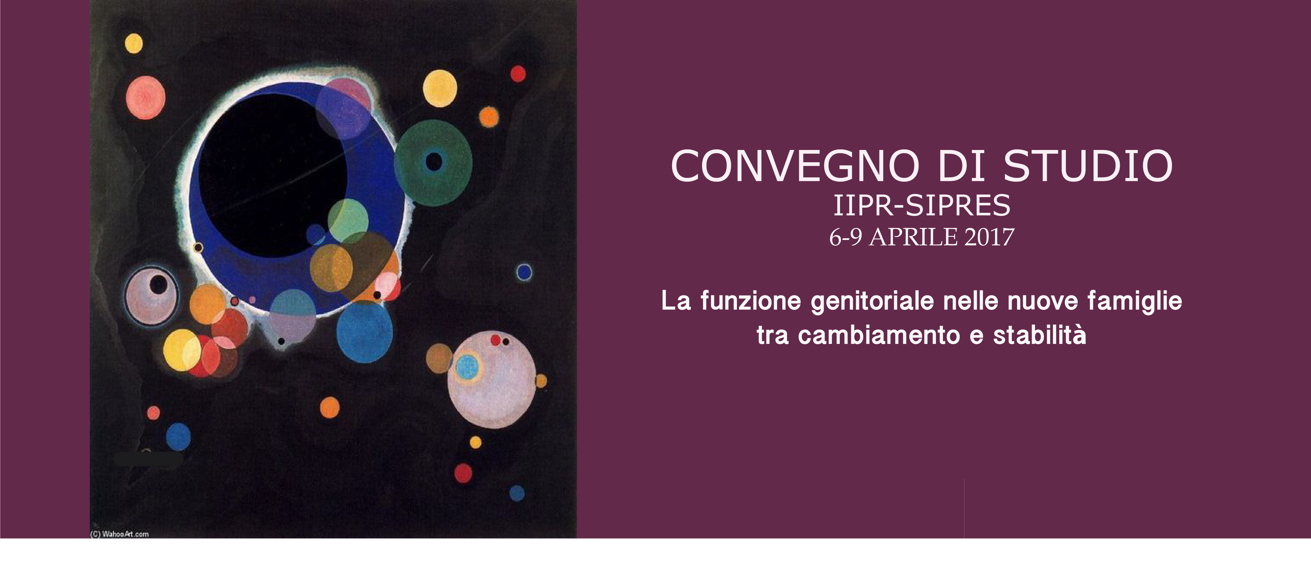 2017 – 6/9 APRILE | La funzione genitoriale nelle nuove famiglia tra cambiamento e stabilità