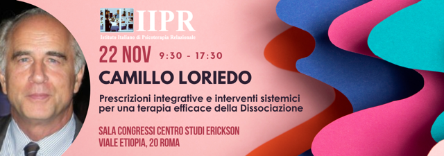 22 NOVEMBRE 2025 – CAMILLO LORIEDO